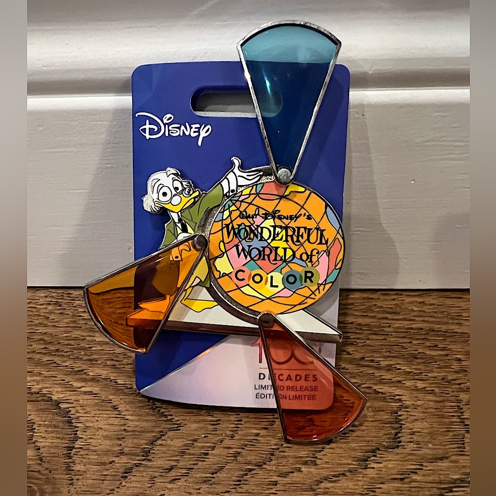 Disney 100 - Decades - Wonderful World of Color - Ludwig Von Drake pin